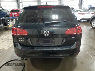 2015 Volkswagen Golf SportWagen TDI S with VIN 3VWCA7AU0FM500229, listed as a Copart auction lot 45293695 with 94,135 mi miles and Salvage Title. Bid and sale history available at carsss.com. Image 6.