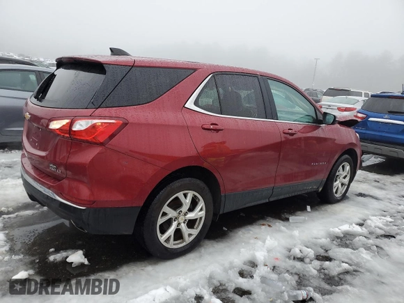 2018 Chevrolet Equinox LT with VIN 2GNAXTEX8J6189035, listed as a Copart auction lot 43597135 with 48,804 mi miles and Salvage Title. Bid and sale history available at carsss.com. Image 3.