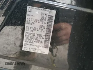 2013 Nissan Pathfinder SL with VIN 5N1AR2MM9DC638749, listed as a Copart auction lot 80803724 with 172,675 mi miles and Salvage Title. Bid and sale history available at carsss.com. Image 14.
