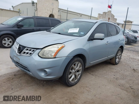 2012 Nissan Rogue S with VIN JN8AS5MT3CW269650, listed as a IAAI auction lot 41365707 with 127,485 mi miles. Bid and sale history available at carsss.com. Image 2.