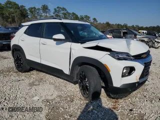 2023 Chevrolet TrailBlazer LT with VIN KL79MPS2XPB053934, listed as a Copart auction lot 47435005 with 21,830 mi miles and Salvage Title. Bid and sale history available at DreamBid. Image 4.