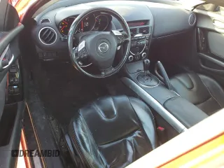 2004 Mazda RX-8 with VIN JM1FE17N740127403, listed as a Copart auction lot 44462235 with 65,180 mi miles and Clean Title. Bid and sale history available at carsss.com. Image 8.