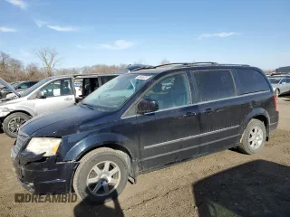 2010 Chrysler Town & Country Touring Plus with VIN 2A4RR8DX1AR330427, listed as a Copart auction lot 49455225 with 190,466 mi miles and Salvage Title. Bid and sale history available at carsss.com. Image 1.