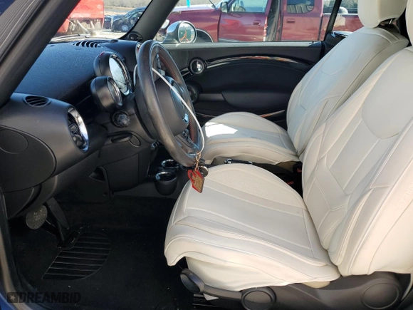 2014 MINI Cooper Convertible with VIN WMWZN3C50ET569810, listed as a Copart auction lot 43417525 with 55,444 mi miles and Salvage Title. Bid and sale history available at carsss.com. Image 7.