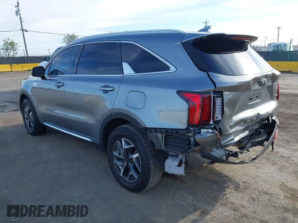 2021 Kia Sorento S with VIN KNDRG4LGXM5055146, listed as a IAAI auction lot 42009580 with 46,066 mi miles and . Bid and sale history available at DreamBid. Image 3.