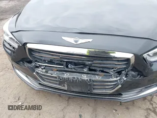 2018 Genesis G90 3.3T Premium with VIN KMHG34JA7JU041008, listed as a IAAI auction lot 41719369 with 146,874 mi miles. Bid and sale history available at carsss.com. Image 6.