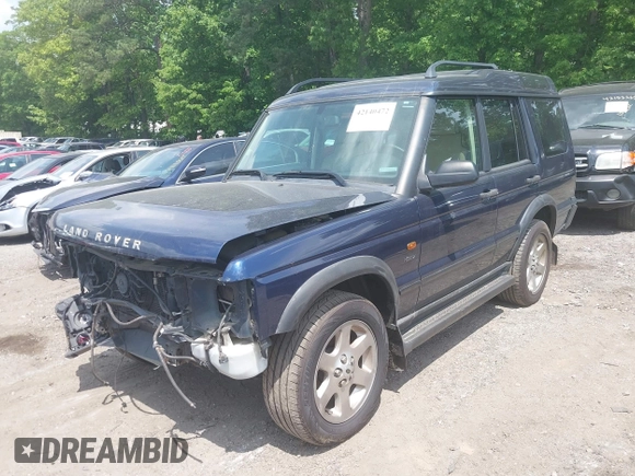 2003 Land Rover Discovery with VIN SALTR16483A787662, listed as a IAAI auction lot 42140472 with 122,446 mi miles and . Bid and sale history available at DreamBid. Image 2.