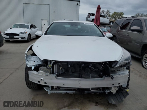 2023 Toyota Mirai XLE with VIN JTDAAAAA8PA010262, listed as a Copart auction lot 48825745 with 17,234 mi miles and Salvage Title. Bid and sale history available at carsss.com. Image 5.