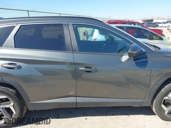 2023 Hyundai Tucson SEL with VIN 5NMJFCAE0PH201261, listed as a IAAI auction lot 41654288 with 9,937 mi miles. Bid and sale history available at carsss.com. Image 13.