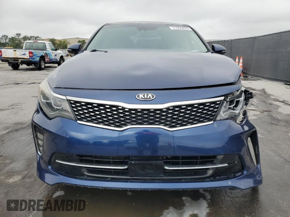 2018 Kia Optima SX with VIN 5XXGW4L24JG247796, listed as a Copart auction lot 51055825 with 106,915 mi miles and Salvage title. Bid and sale history available at DreamBid. Image 5.