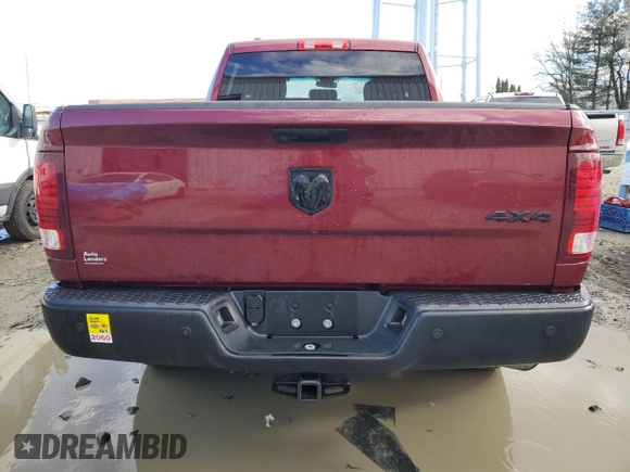 2021 Ram 1500 Classic Warlock with VIN 1C6RR7GGXMS510334, listed as a Copart auction lot 42339235 with 26,736 mi miles and Salvage Title. Bid and sale history available at carsss.com. Image 6.