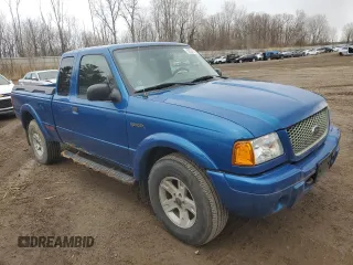 2002 Ford Ranger XL Fleet with VIN 1FTZR45E52TA26961, listed as a Copart auction lot 52254145 with 126,893 mi miles and Clean title. Bid and sale history available at DreamBid. Image 4.