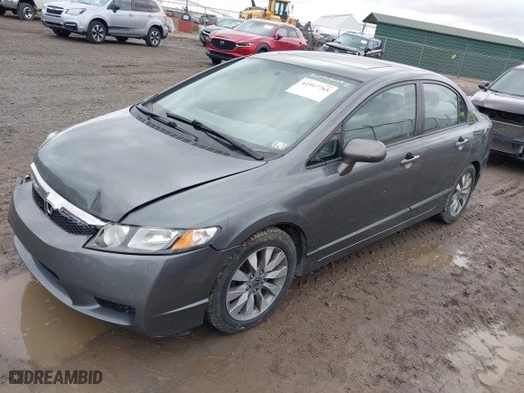 2010 Honda Civic Sdn EX with VIN 19XFA1F8XAE087229, listed as a IAAI auction lot 41917765 with 149,705 mi miles. Bid and sale history available at carsss.com. Image 18.