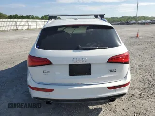 2015 Audi Q5 Premium Plus with VIN WA1DGAFP9FA137877, listed as a Copart auction lot 54795985 with 98,775 mi miles and Salvage title. Bid and sale history available at DreamBid. Image 6.