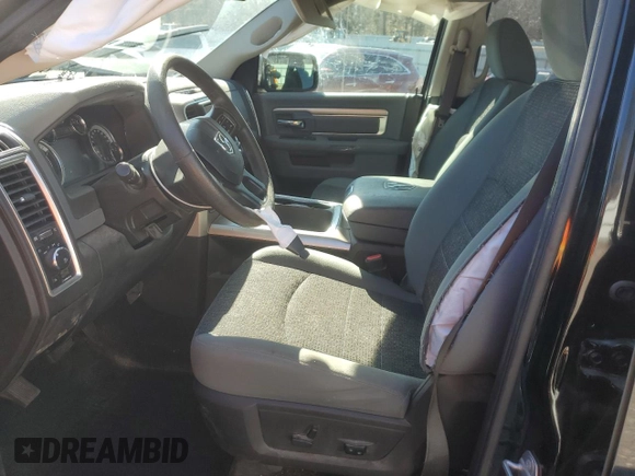 2019 Ram 1500 Classic Warlock with VIN 1C6RR6GT2KS745296, listed as a Copart auction lot 42486155 with 77,076 mi miles and Salvage Title. Bid and sale history available at carsss.com. Image 7.