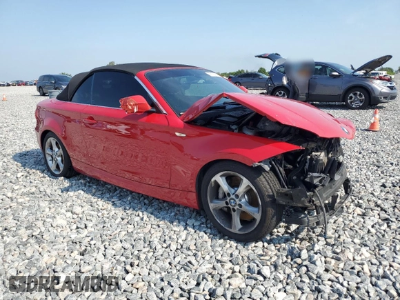 2012 BMW 1 Series 135i with VIN WBAUN7C58CVM26395, listed as a Copart auction lot 58126735 with 72,226 mi miles and Salvage title. Bid and sale history available at DreamBid. Image 4.