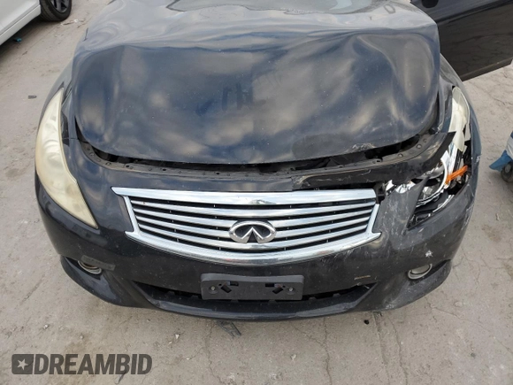 2012 Infiniti G25 Sedan x with VIN JN1DV6AR2CM860226, listed as a Copart auction lot 83296134 with 0 mi miles and Clean Title. Bid and sale history available at carsss.com. Image 12.