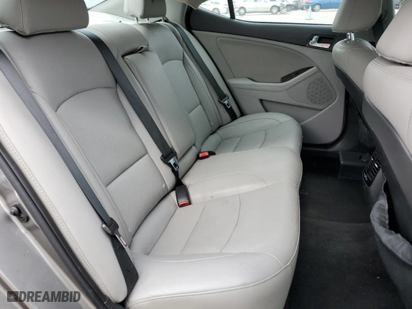 2015 Kia Optima EX with VIN 5XXGN4A72FG396037, listed as a Copart auction lot 52730345 with 121,031 mi miles and Salvage Title. Bid and sale history available at carsss.com. Image 10.