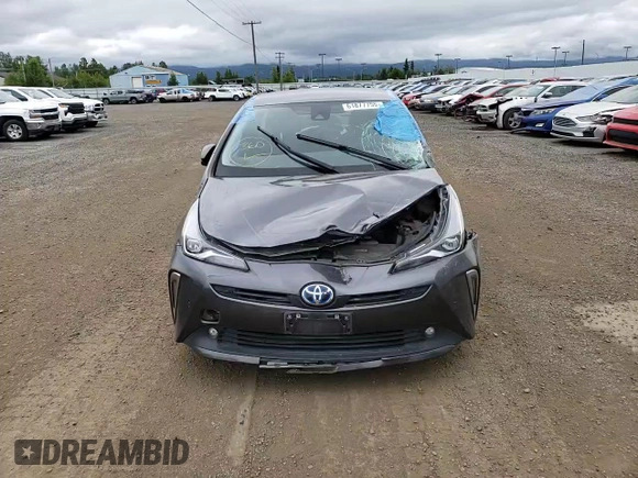 2022 Toyota Prius LE with VIN JTDL9MFU7N3035533, listed as a Copart auction lot 61877755 with Not provided miles and Salvage title. Bid and sale history available at DreamBid. Image 13.