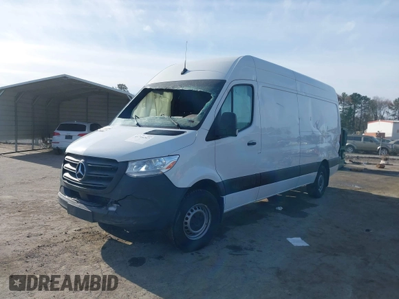 2022 Mercedes-Benz Sprinter Cargo with VIN W1Y40CHY7NT104466, listed as a IAAI auction lot 41716247 with 46,238 mi miles. Bid and sale history available at carsss.com. Image 17.