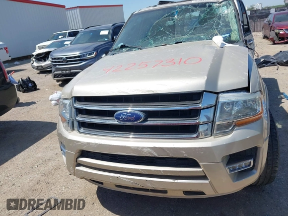 2017 Ford Expedition XLT with VIN 1FMJU1HT9HEA30640, listed as a IAAI auction lot 42257310 with Not provided miles and . Bid and sale history available at DreamBid. Image 12.