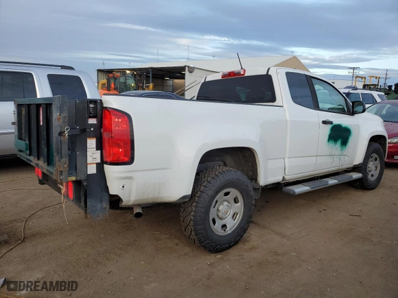 2018 Chevrolet Colorado 4WD Work Truck with VIN 1GCHTBEA9J1306908, listed as a Copart auction lot 47646025 with 137,330 mi miles and Salvage Title. Bid and sale history available at carsss.com. Image 3.