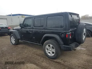 2023 Jeep Wrangler Sport S with VIN 1C4HJXDN4PW506453, listed as a Copart auction lot 51854665 with 40,940 mi miles and Clean title. Bid and sale history available at DreamBid. Image 2.