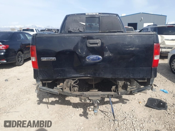2005 Ford F-150 XLT with VIN 1FTPW12555KE82830, listed as a Copart auction lot 52312525 with Not Provided miles and Salvage Title. Bid and sale history available at carsss.com. Image 6.