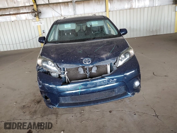 2011 Toyota Sienna SE with VIN 5TDXK3DC3BS120292, listed as a Copart auction lot 50656245 with 187,840 mi miles and Salvage Title. Bid and sale history available at carsss.com. Image 5.