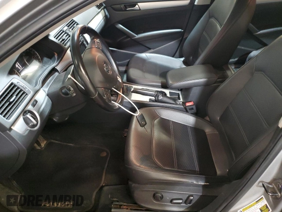 2013 Volkswagen Passat SE with VIN 1VWBP7A30DC096848, listed as a Copart auction lot 64006485 with 136,742 mi miles and Salvage title. Bid and sale history available at DreamBid. Image 7.