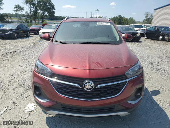 2023 Buick Encore GX Select with VIN KL4MMDS25PB011628, listed as a Copart auction lot 51971695 with 23,470 mi miles and Salvage Title. Bid and sale history available at carsss.com. Image 5.