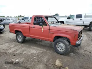 1986 Ford Ranger with VIN 1FTCR11T9GUB23378, listed as a Copart auction lot 74385434 with Not Provided miles and Non Repairable. Bid and sale history available at DreamBid. Image 4.