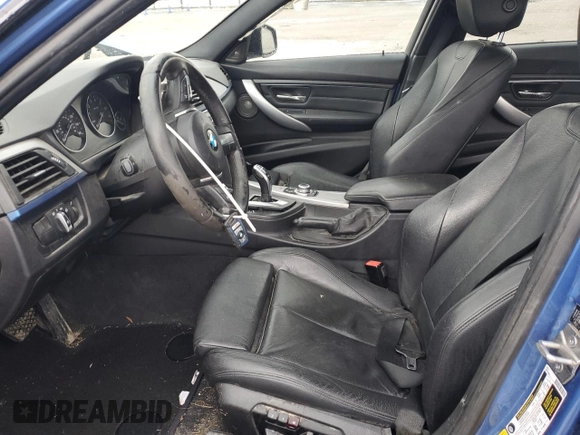 2013 BMW 3 Series 335i xDrive z VIN WBA3B9G52DNP39356, wystawiony jako Copart lot #43982145 z przebiegiem 87 026 mil mil oraz Szkoda całkowita • Salvage title. Historia ofert i sprzedaży dostępna na DreamBid. Obrazek 7.