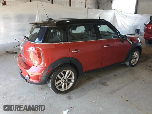 2014 MINI Countryman S with VIN WMWZC3C54EWP27179, listed as a Copart auction lot 62887415 with Not provided miles and Clean title. Bid and sale history available at DreamBid. Image 3.