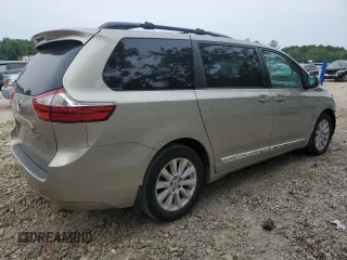 2015 Toyota Sienna Limited with VIN 5TDDK3DC9FS105465, listed as a Copart auction lot 59595595 with 80,348 mi miles and Salvage title. Bid and sale history available at DreamBid. Image 3.