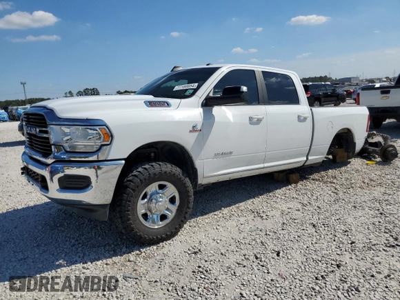 2021 Ram 3500 Big Horn with VIN 3C63R3DL2MG527880, listed as a Copart auction lot 77180054 with 84,457 mi miles and Salvage Title. Bid and sale history available at carsss.com. Image 1.