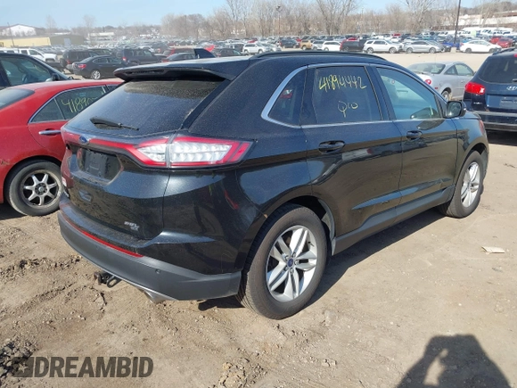 2015 Ford Edge SEL with VIN 2FMTK4J87FBB62259, listed as a IAAI auction lot 41894442 with 185,004 mi miles. Bid and sale history available at carsss.com. Image 4.