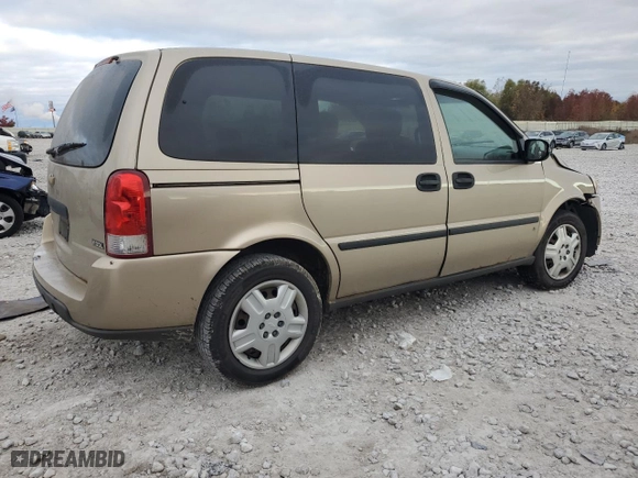 2006 Chevrolet Uplander LS with VIN 1GNDU23L66D198227, listed as a Copart auction lot 76507464 with NaN miles and Clean Title. Bid and sale history available at carsss.com. Image 3.