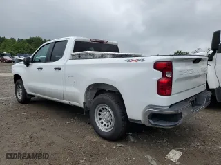 2021 Chevrolet Silverado 1500 Work Truck with VIN 1GCRYAEH3MZ440591, listed as a Copart auction lot 63490104 with 51,786 mi miles and Salvage Title. Bid and sale history available at carsss.com. Image 2.