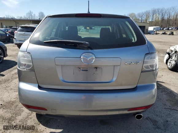 2012 Mazda CX-7 i SV with VIN JM3ER2AM2C0412683, listed as a Copart auction lot 53774075 with 196,344 mi miles and Clean Title. Bid and sale history available at carsss.com. Image 6.