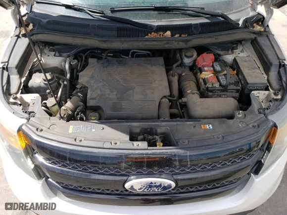 2015 Ford Explorer Sport with VIN 1FM5K8GT6FGC49753, listed as a Copart auction lot 52914555 with 141,082 mi miles and Salvage Title. Bid and sale history available at carsss.com. Image 12.