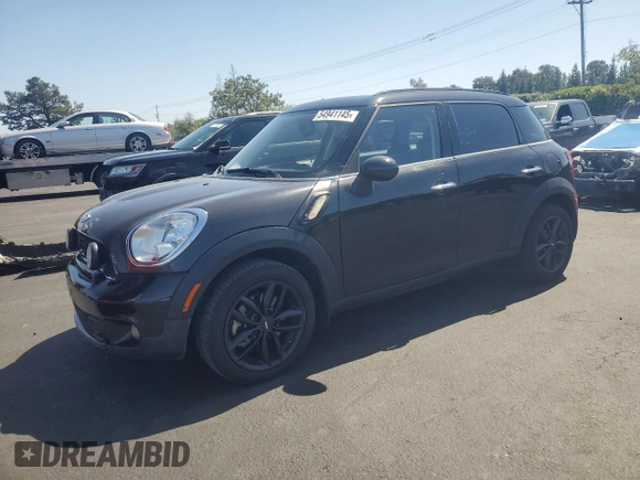 2012 MINI Countryman S with VIN WMWZC5C50CWL56515, listed as a Copart auction lot 54941145 with 121,012 mi miles and Clean title. Bid and sale history available at DreamBid. Image 1.