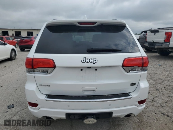 2016 Jeep Grand Cherokee Overland z VIN 1C4RJFCG1GC377512, wystawiony jako Copart lot #62996785 z przebiegiem 160 718 mil mil oraz Szkoda całkowita • Salvage title. Historia ofert i sprzedaży dostępna na DreamBid. Obrazek 6.