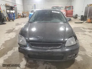 2000 Honda Civic EX with VIN 1HGEJ8147YL025721, listed as a Copart auction lot 89219525 with 181,100 mi miles and Salvage Title. Bid and sale history available at carsss.com. Image 5.