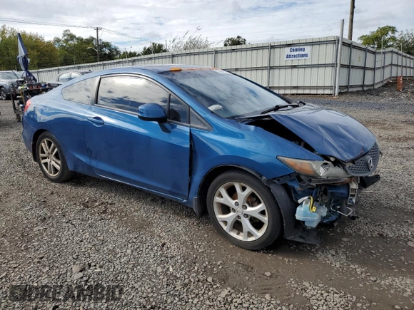 2012 Honda Civic Cpe EX with VIN 2HGFG3B84CH520973, listed as a Copart auction lot 73484514 with 179,990 mi miles and Salvage Title. Bid and sale history available at carsss.com. Image 4.