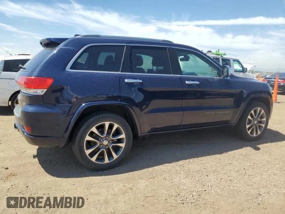 2017 Jeep Grand Cherokee Overland with VIN 1C4RJFCG0HC943029, listed as a Copart auction lot 63073985 with 100,550 mi miles and Clean title. Bid and sale history available at DreamBid. Image 3.