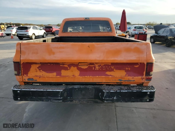 1986 Chevrolet Pickup with VIN 1GCDC14H1GF331577, listed as a Copart auction lot 83849214 with 12,089 mi miles and Clean Title. Bid and sale history available at carsss.com. Image 6.