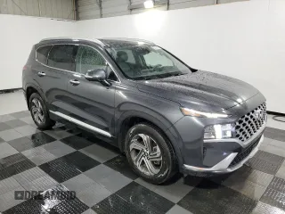 2023 Hyundai Santa Fe SEL z VIN 5NMS34AJ0PH577619, wystawiony jako Copart lot #54908565 z przebiegiem 81 028 mil mil oraz Szkoda całkowita • Salvage title. Historia ofert i sprzedaży dostępna na DreamBid. Obrazek 4.