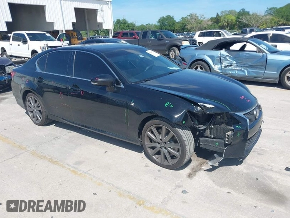 2014 Lexus GS 350 with VIN JTHBE1BL1E5041964, listed as a IAAI auction lot 41944791 with 226,264 mi miles. Bid and sale history available at carsss.com. Image 1.