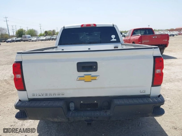 2019 Chevrolet Silverado 1500 LD Work Truck with VIN 2GCVKNEC7K1160643, listed as a IAAI auction lot 41838712 with 72,343 mi miles. Bid and sale history available at carsss.com. Image 16.
